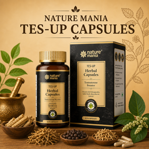 Nature Mania Tes-up Capsules (Male & Female Testo Booster) - 60 Capsules