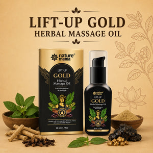 Lift-up Gold Herbal Massage Oil For Men (50ml)