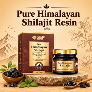 Nature Mania Pure Himalayan Shilajit Resin - 30 gm | For Men and Women