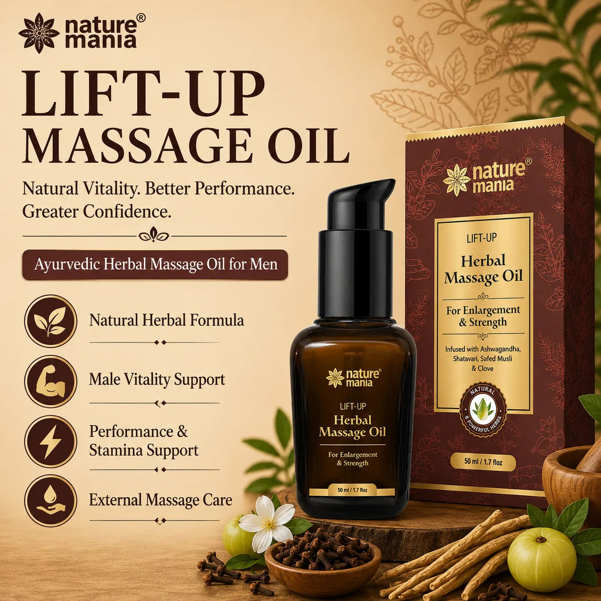 Lift-Up oil use instructions