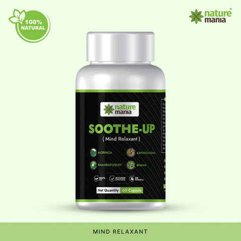 Nature Mania Soothe-up (Improve Sleep and Overcome Anxiety, Sadness) - 60 Capsules