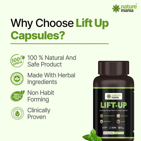 Nature Mania Lift-up Capsule (Male Enhancer) - 60 Capsules