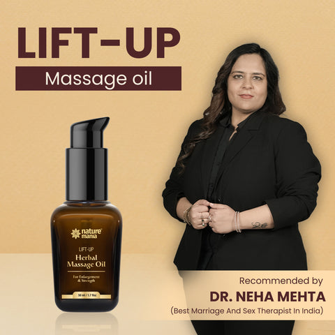 Lift-Up Massage Oil (50ML) for Men - Enjoy Better Intimacy 🥵