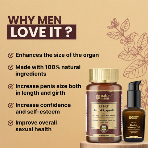 Nature Mania Size Combo (Male Enhancer LIFT UP Combo)