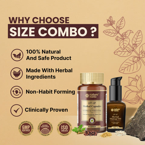 Nature Mania Size Combo (Male Enhancer LIFT UP Combo)