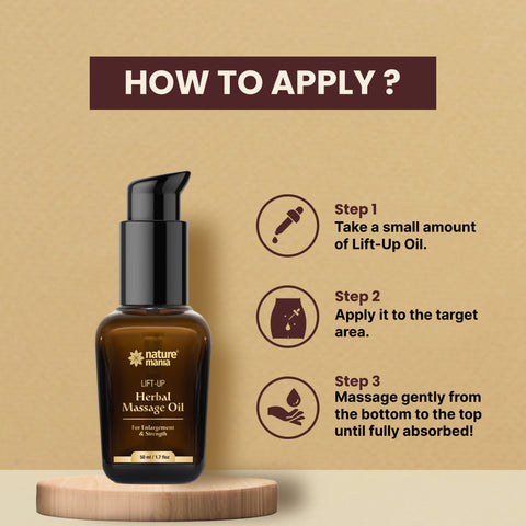 Lift-Up Massage Oil (50ML) for Men - Enjoy Better Intimacy 🥵
