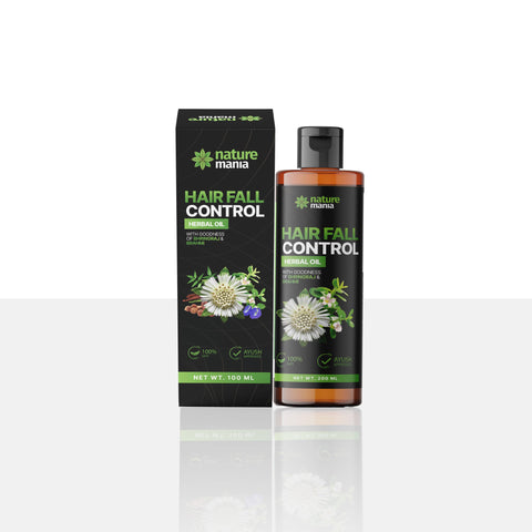 Herbal Hair Oil - 100 ml | Anti Hair fall Ayurvedic Oil | Nature Mania