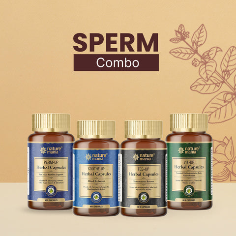 Nature Mania Sperm Combo ( Sperm Count & Quality Enhancer Combo)