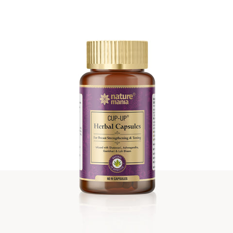 Nature Mania Cup Up capsules breast Enlargement, Shaping & Uplifting - 60 Capsules