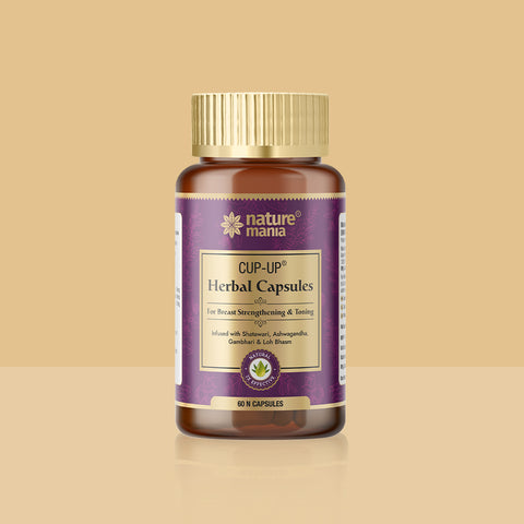 Nature Mania Cup Up capsules breast Enlargement, Shaping & Uplifting - 60 Capsules