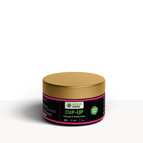 Nature Mania Cup Up Cream - Breast Enlargement Cream for Women - 50 gm