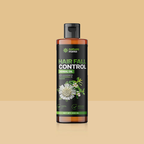 Nature Mania Herbal Hair Oil - 100 ml | Anti Hair fall Ayurvedic Oil | Nature Mania