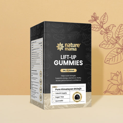 Lift-Up Gummies – Power-Packed with Pure Himalayan Shilajit | Imli Flavour | 60 Gummies |