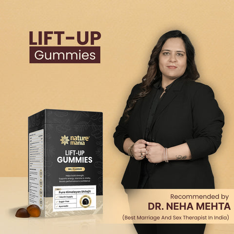 Lift-Up Gummies – Power-Packed with Pure Himalayan Shilajit | Imli Flavour | 60 Gummies |