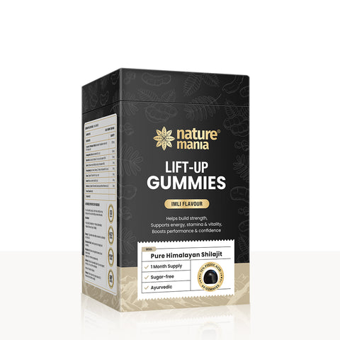 Lift-Up Gummies – Power-Packed with Pure Himalayan Shilajit | Imli Flavour | 60 Gummies |