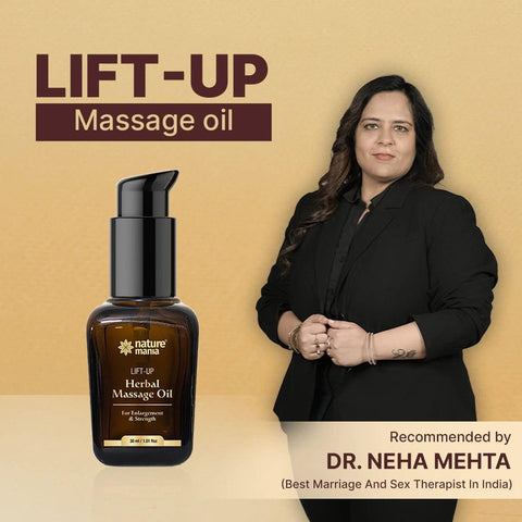 Nature Mania Lift-up Oil - 30 ml | Lift Up Massage Oil - NatureMania
