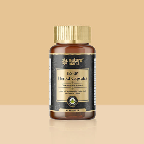 Nature Mania Tes-up Capsules (Male & Female Testo Booster) - 60 Capsules