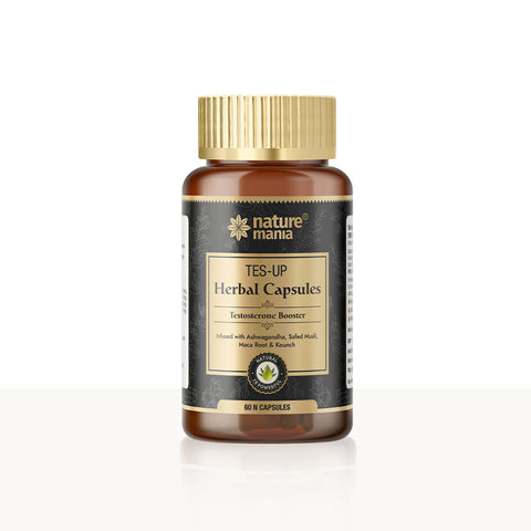 Nature Mania Tes-up Capsules (Male & Female Testo Booster) - 60 Capsules