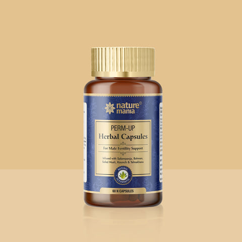 Nature Mania Perm-up Capsule (Male Sperm Count Booster) 60 Capsules Pack
