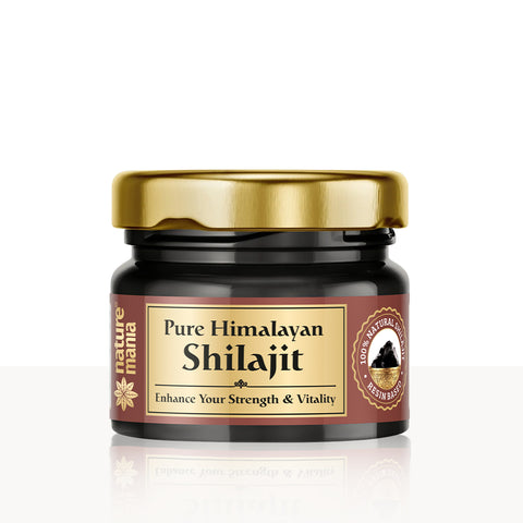 Nature Mania Pure Himalayan Shilajit Resin - 30 gm | For Men and Women