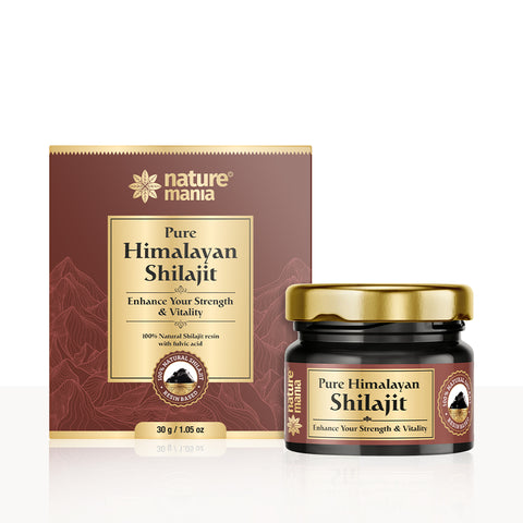 Nature Mania Pure Himalayan Shilajit Resin - 30 gm | For Men and Women