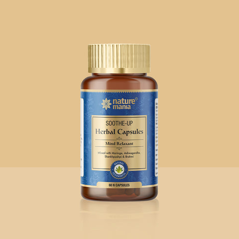 Nature Mania Soothe-up (Improve Sleep and Overcome Anxiety, Sadness) - 60 Capsules