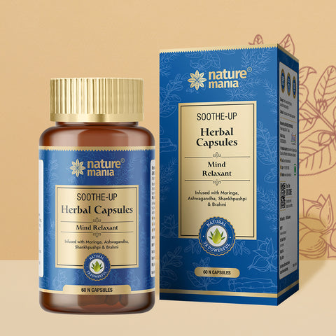 Nature Mania Soothe-up (Improve Sleep and Overcome Anxiety, Sadness) - 60 Capsules