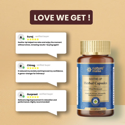 Nature Mania Soothe-up (Improve Sleep and Overcome Anxiety, Sadness) - 60 Capsules