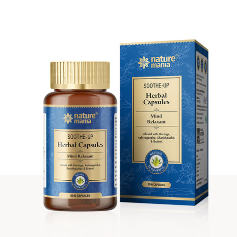 Nature Mania Soothe-up (Improve Sleep and Overcome Anxiety, Sadness) - 60 Capsules