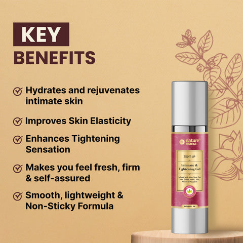 Nature Mania Tight-Up Intimate & Vaginal Tightening Gel for Women 50 gm