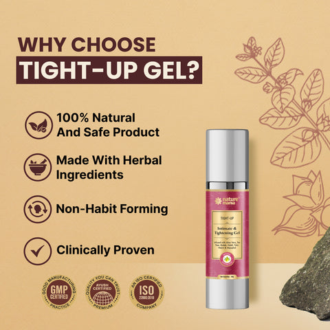 Nature Mania Tight-Up Intimate & Vaginal Tightening Gel for Women 50 gm