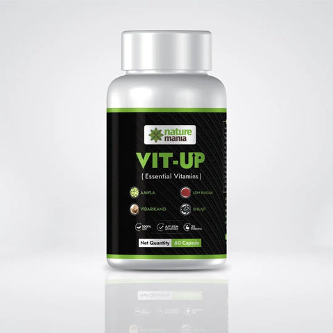 Vit-up Capsule (Vit D and Vit B12 Multivitamin) - 60 Capsules - NatureMania